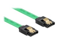 DeLOCK Seriel ATA-kabel Grøn 30cm