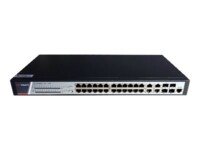 Hikvision Pro Series DS-3E2528P(B) Switch 24-porte Gigabit PoE+
