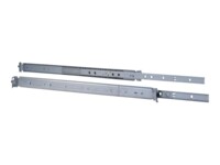 Inter-Tech Telescopic rail Kit til rack med spor Grå