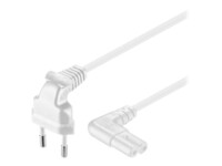 goobay NK 104 S Strømkabel 1m Hvid