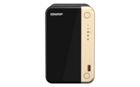 QNAP Systems TS-264-8G 12TB WD Red Plus NAS-Bundle NAS inkl. 2x 6TB WD Red Plus 3.5 Zoll SATA Festplatte
