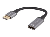 Lanberg Videoadapter 20cm Sølv
