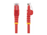 StarTech.com 7m CAT6 Cable - Red Snagless CAT 6 Wire - 100W RJ45 UTP 650MHz Category 6 Network Patch Cord UL/TIA (N6PATC7MRD) CAT 6 Ikke afskærmet parsnoet (UTP) 7m Patchkabel Rød
