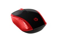 HP 200 Optisk Trådløs Sort Rød