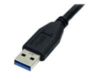 StarTech.com 0.5m (1.5ft) Black SuperSpeed USB 3.0 Cable A to Micro B - USB 3.0 Micro B Cable - 1x USB 3 A (M), 1x USB 3 Micro B (M) 50cm (USB3AUB50CMB) USB-kabel 50cm Sort
