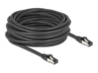 DeLOCK CAT 8.1 SFTP, PiMF 10m Patchkabel Sort
