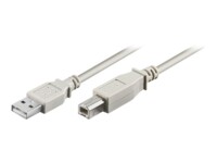 goobay USB 2.0 USB-kabel 3m Grå