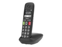 Gigaset E290 Trådløs telefon Ingen nummervisning Sort