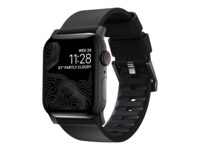 Nomad Urrem Smart watch Sort FKM-gummi Heinen Leather PVD-belægning 316 kvalitet rustfrit stål