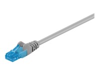 goobay CAT 6a Ikke afskærmet parsnoet (UTP) 25cm Patchkabel Grey