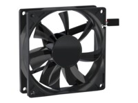 Noiseblocker BlackSilentPRO PE-1 Fan 1-pack Sort 92 mm