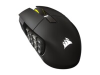 CORSAIR Scimitar Elite SE Optisk Trådløs Kablet Sort