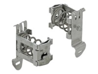 DeLOCK Shield Clamp Kabelklemme Sølv