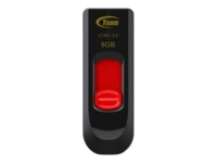 Team USB Disk C145 8GB USB 3.0 Sort Rød