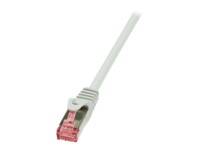 LogiLink PrimeLine CAT 6 SFTP, PiMF 10m Patchkabel Grey