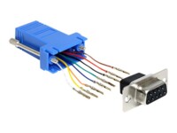 DeLOCK Seriel adapter Blå