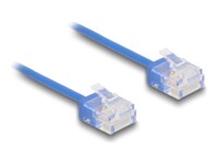 DeLOCK CAT 6 Ikke afskærmet parsnoet (UTP) 50cm Patchkabel Blå