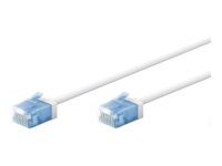 goobay CAT 6a U/UTP, Unshielded 5m Patchkabel Hvid
