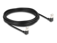 DeLOCK CAT 6a S/FTP 5m Netværkskabel Sort
