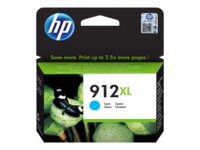 HP 912XL Cyan 825 sider Blæk 3YL81AE#301