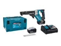 Makita DFR551RTJ Skruetrækker Med batteri 2 batterier inkluderet 1/4' unbrakosokkel