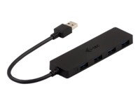 i-Tec USB 3.0 Slim Passive HUB Sort
