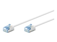 goobay CAT 6a U/FTP, PiMF 50cm Patchkabel Hvid