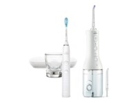 Philips Sonicare DiamondClean 9000 HX3886 Tandbørste og oral skyller-sæt Hvid