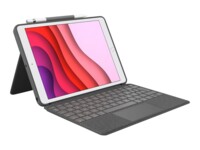 Logitech Combo Touch Tastatur og folio-kasse 16-niveau Kablet Tysk