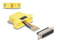 DeLOCK Assembly Kit CAT 5/5e/6 Seriel adapter Yellow