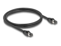 DeLOCK CAT 8.1 SFTP, PiMF 1m Patchkabel Sort