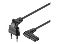goobay Strømkabel 50cm Sort