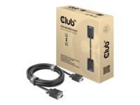 Club 3D VGA-kabel 3m Sort