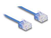 DeLOCK CAT 6 Ikke afskærmet parsnoet (UTP) 3m Patchkabel Blå
