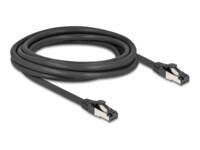 DeLOCK CAT 8.1 S/FTP, PiMF 3m Patchkabel Sort