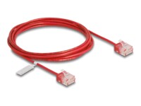 DeLOCK CAT 6 Ikke afskærmet parsnoet (UTP) 2m Patchkabel Rød