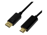LogiLink Videoadapterkabel 3m Sort