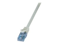 LogiLink Home EconLine CAT 6a Ikke afskærmet parsnoet (UTP) 1m Patchkabel Grey