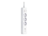 Xiaomi Stikdåse 3-stik 16A Hvid 1.4m