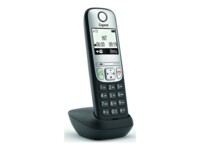 Gigaset A690HX Trådløs telefon Ingen nummervisning Sort