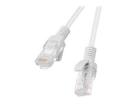 Lanberg CAT 5e Ikke afskærmet parsnoet (UTP) 2m Patchkabel Grey RAL 7035