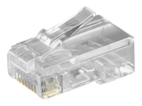 goobay Netværk-konnektor Gennemsigtig
