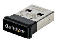 StarTech.com USB Bluetooth 5.0 Adapter, USB Bluetooth Dongle Receiver for PC/Computer/Laptop/ /Mouse/Headsets, Range 33ft/10m, EDR (USBA-BLUETOOTH-V5-C2) 2Mbps