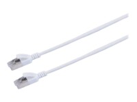 Prokord Slim CAT 6a U/FTP 50cm Netværkskabel Hvid