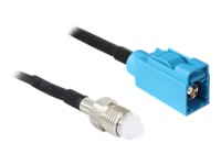 DeLOCK Antennekabel 2m Sort Sort