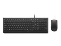 Lenovo Essential Wired Combo Sæt med mus og tastatur Kablet Litauisk