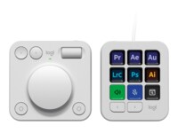 Logitech Master Series MX Creative Console Tastatur og drejeskive sæt RGB Kablet