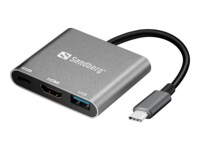 Sandberg USB-C HDMI USB Dockingstation