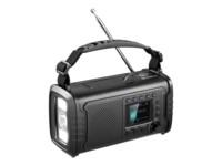Sandberg Active Series Survivor DAB bærbar radio Sort