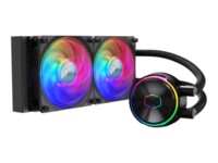 Cooler Master MasterLiquid PL240 FLUX Vandkøler 1-pack Sort 120 mm